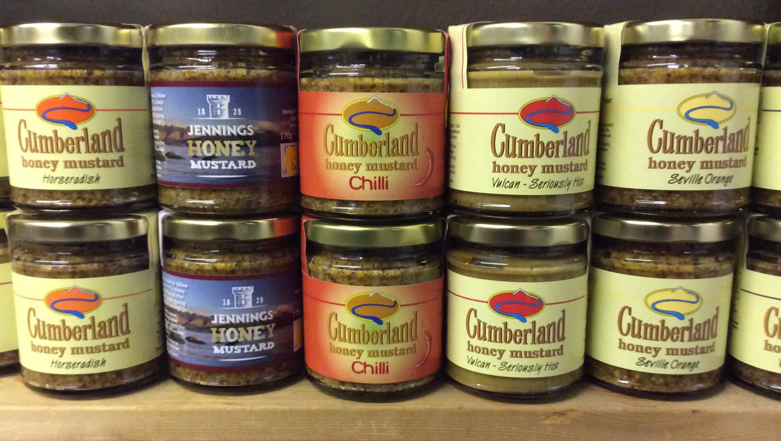 Cumberland Honey Mustards