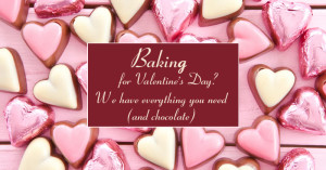 Baking for Valentines Day