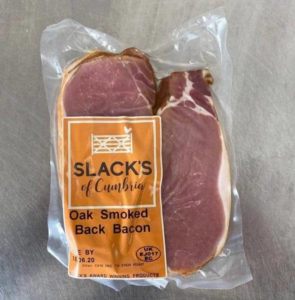 Slack's Oak Smoked Back Bacon