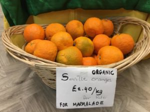 Seville Oranges in the shop