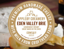 Eden Valley Brie: Appleby Creamery, Cumbria