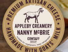 Eden Valley Goat Brie: Appleby Creamery, Cumbria