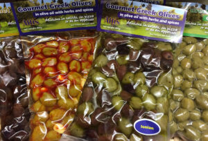 Greek spiced olives