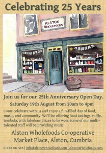 25th Anniversary Open Day poster